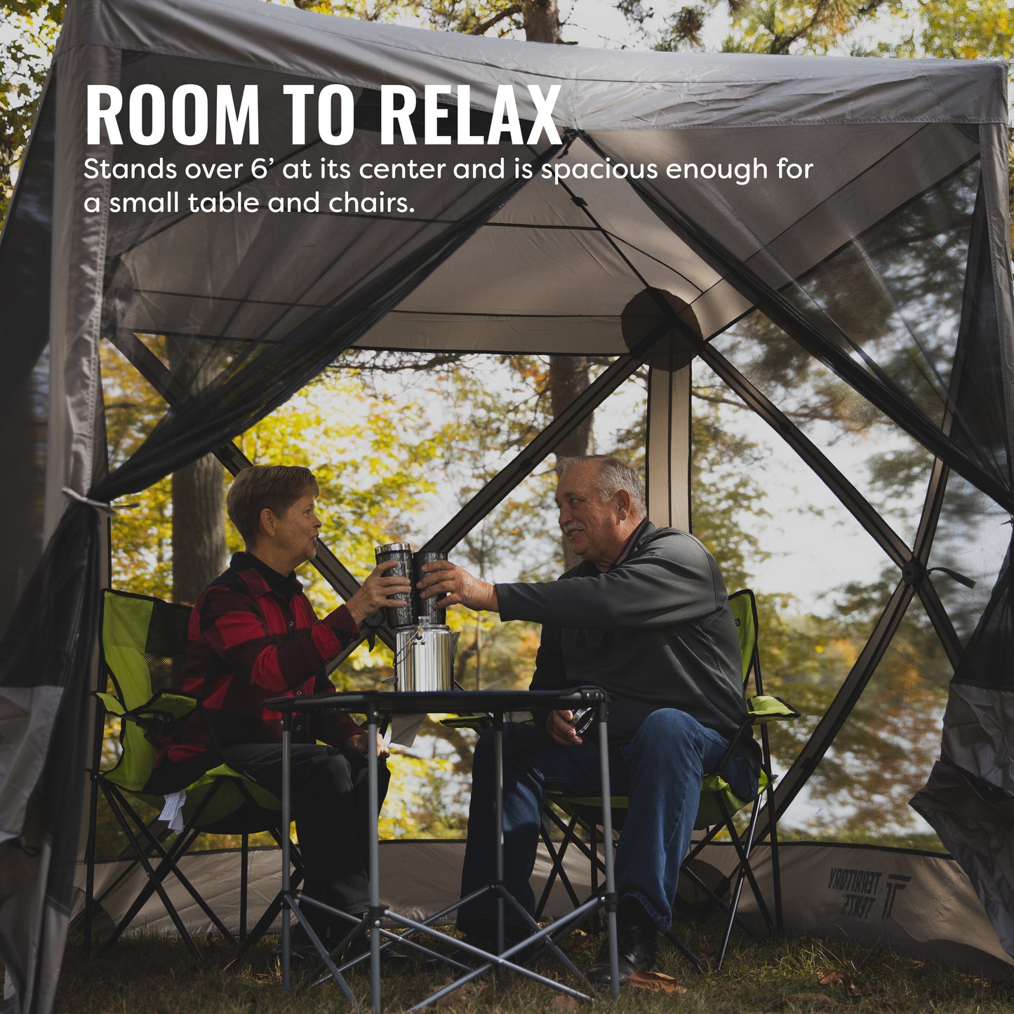 4-SIDED SCREEN TENT