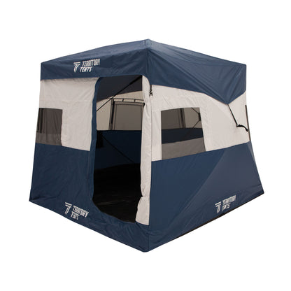 3 person camping tents Territory Tents Jet Set 3-Person Tent, Hub Tent, Jet Set Framework, No Assembly, Spacious Interior, Car Camping, 3 Person, 68” x 84” x 88”, CT301DB – Territory Tents®