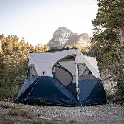 exped 4 person tent Territory Tents Jet Set 4-Person Tent, Jet Set Framework, hub Tent, No Assembly, Spacious Interior, Car Camping, 4 Person, 78" x 94" x 94", CT400DB – Territory Tents®
