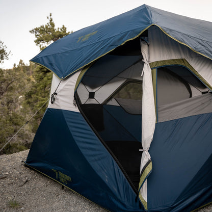 4 person camping tents Territory Tents Jet Set 4-Person Tent, Jet Set Framework, hub Tent, No Assembly, Spacious Interior, Car Camping, 4 Person, 78" x 94" x 94", CT400DB – Territory Tents®
